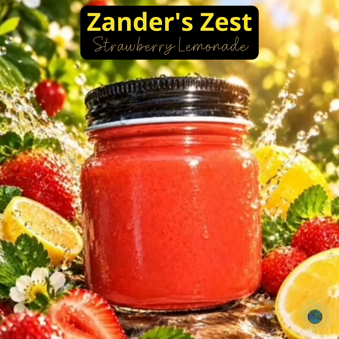 Zander's Zest | Strawberry Lemonade Sea Moss Gel