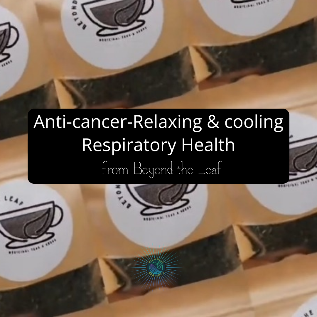 Soursop, Mullein & Mint Sea Moss Gel | Relaxing & cooling, Respiratory health